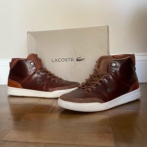 Lacoste leather shoes